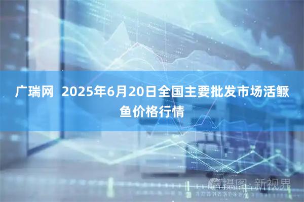 广瑞网  2025年6月20日全国主要批发市场活鳜鱼价格行情