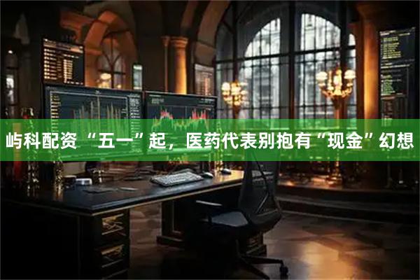 屿科配资 “五一”起，医药代表别抱有“现金”幻想